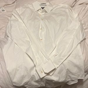 White collared shirt